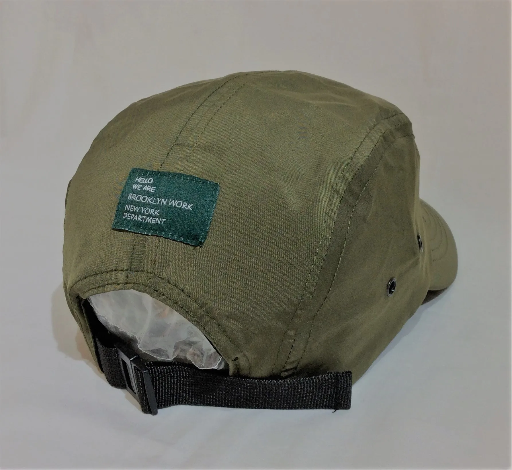 Brooklyn Work T98 5-Panel Nylon Cap Olive