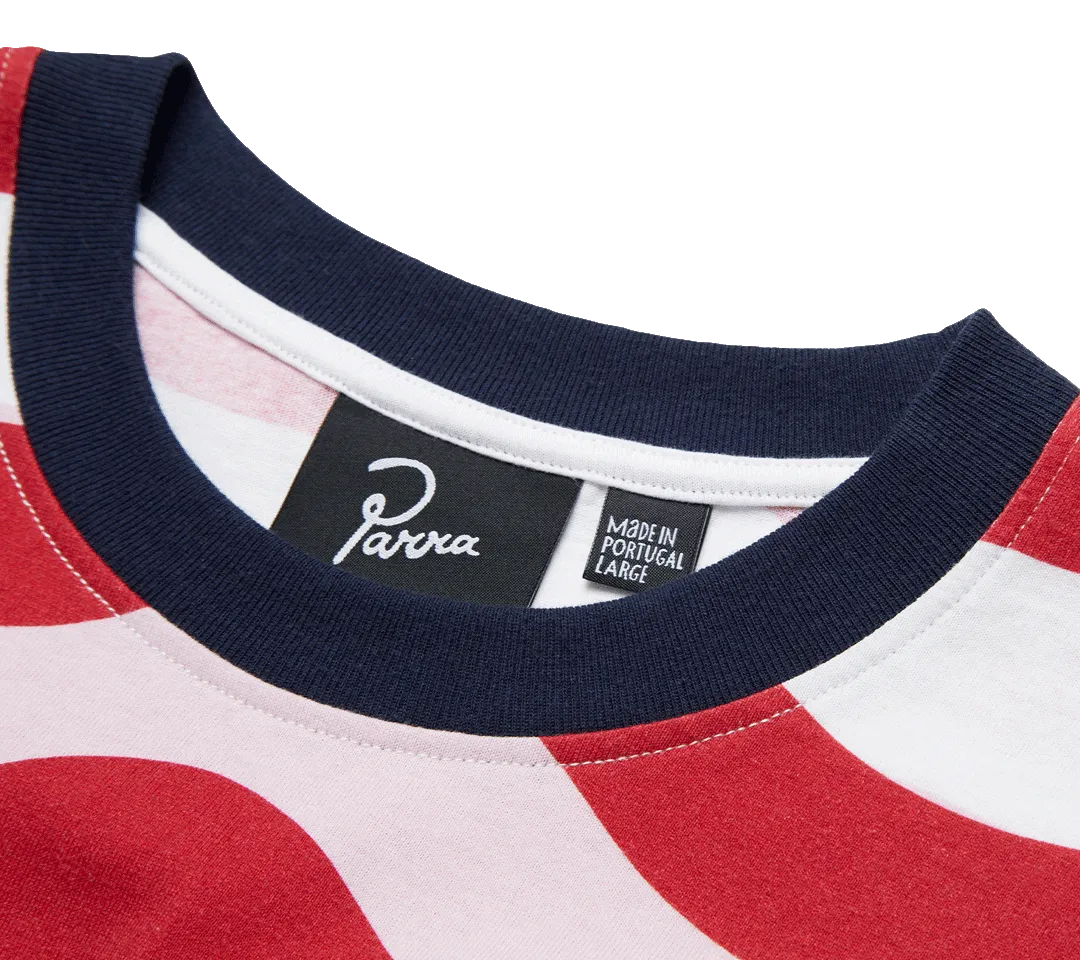 by Parra Striped Over Stripes T-Shirt