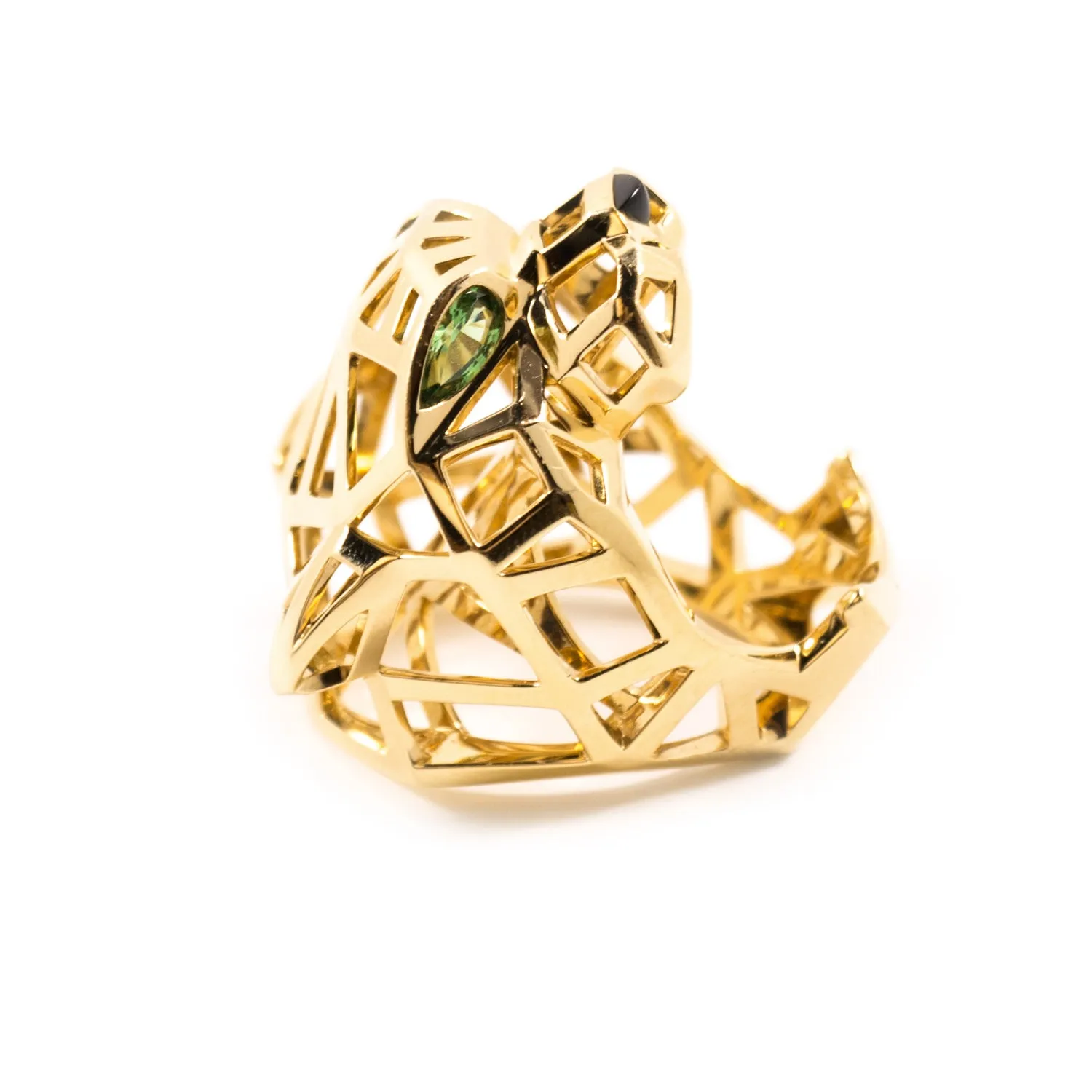 Cartier Panthère de Cartier Onyx 18K Gold Ring