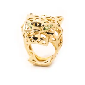 Cartier Panthère de Cartier Onyx 18K Gold Ring