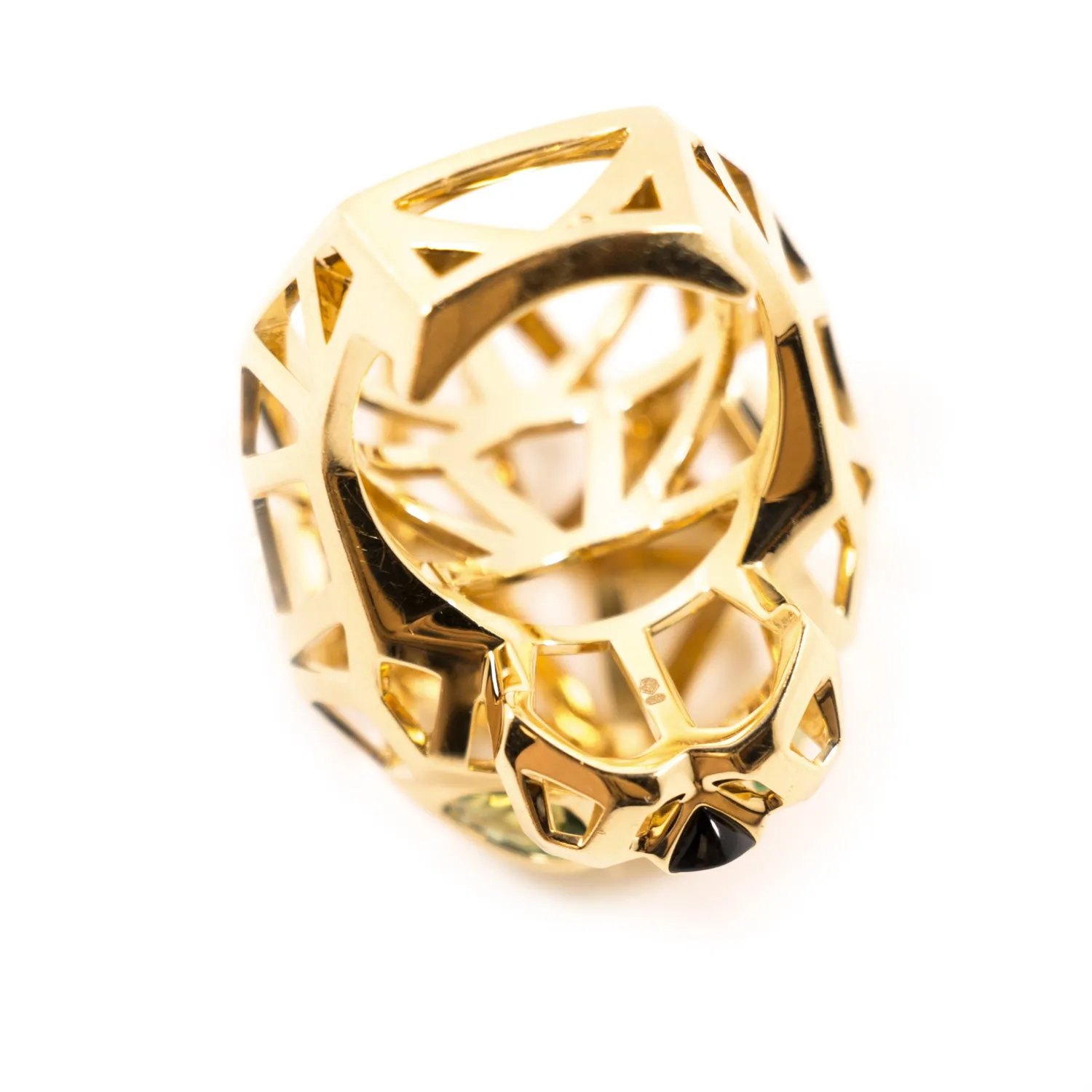 Cartier Panthère de Cartier Onyx 18K Gold Ring