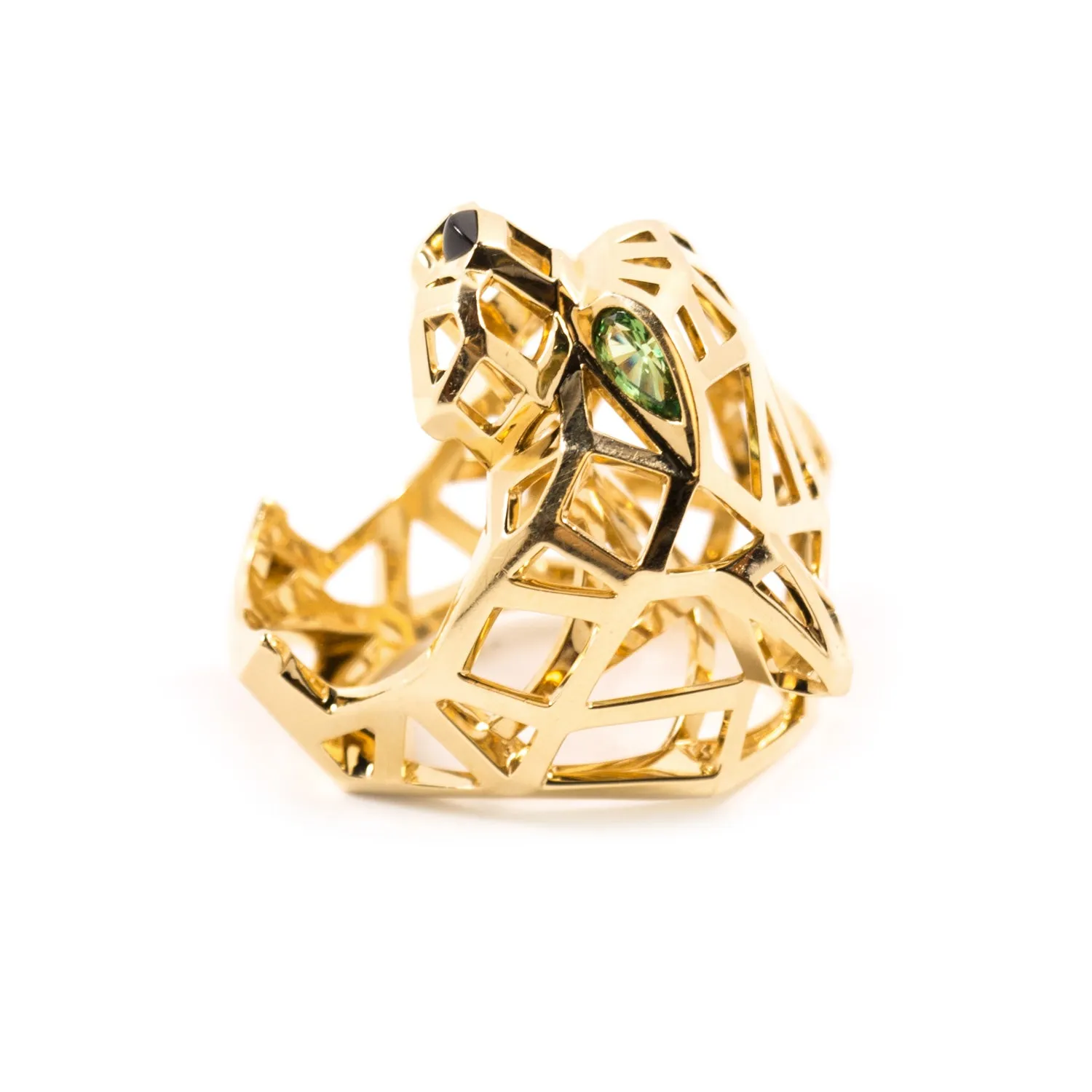 Cartier Panthère de Cartier Onyx 18K Gold Ring