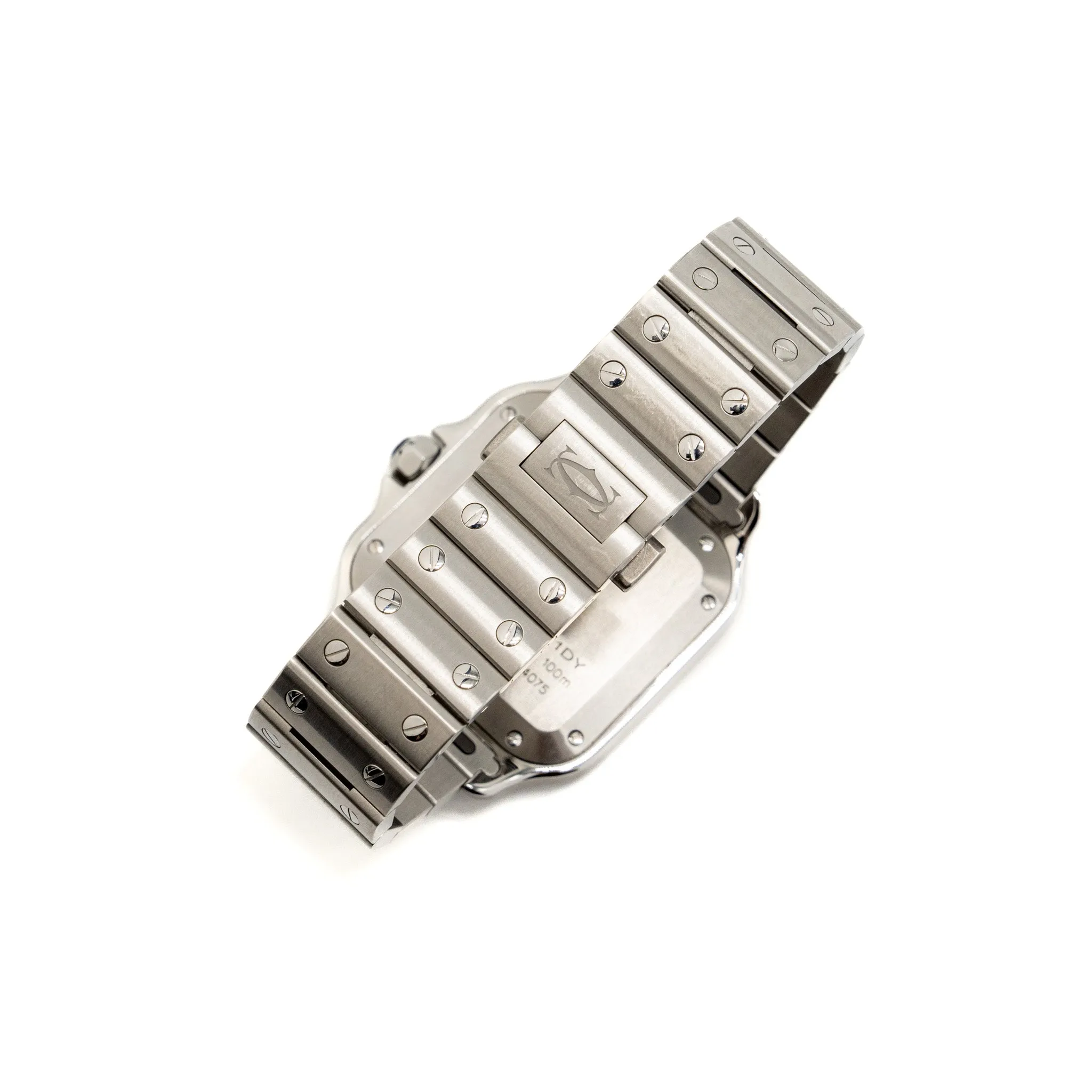 Cartier Santos De Cartier Watch Medium Model Stainless Steel Ref:WSSA0029