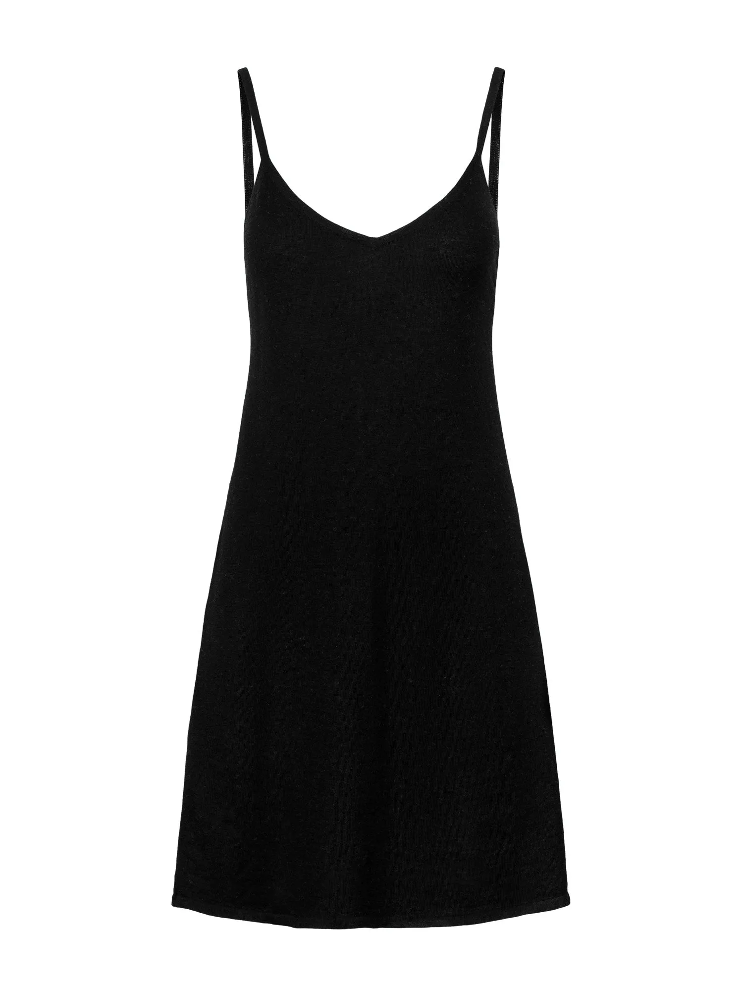 Cashmere dress "Effortless" - black