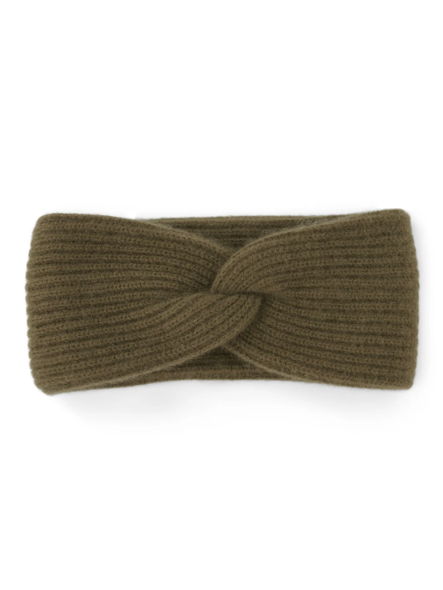 Cashmere head band "Freya" - hunter