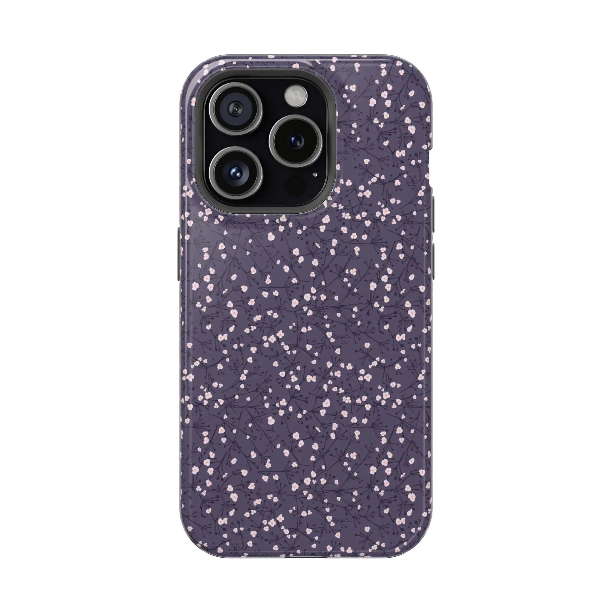 Cherry Petals | Blue Floral Case