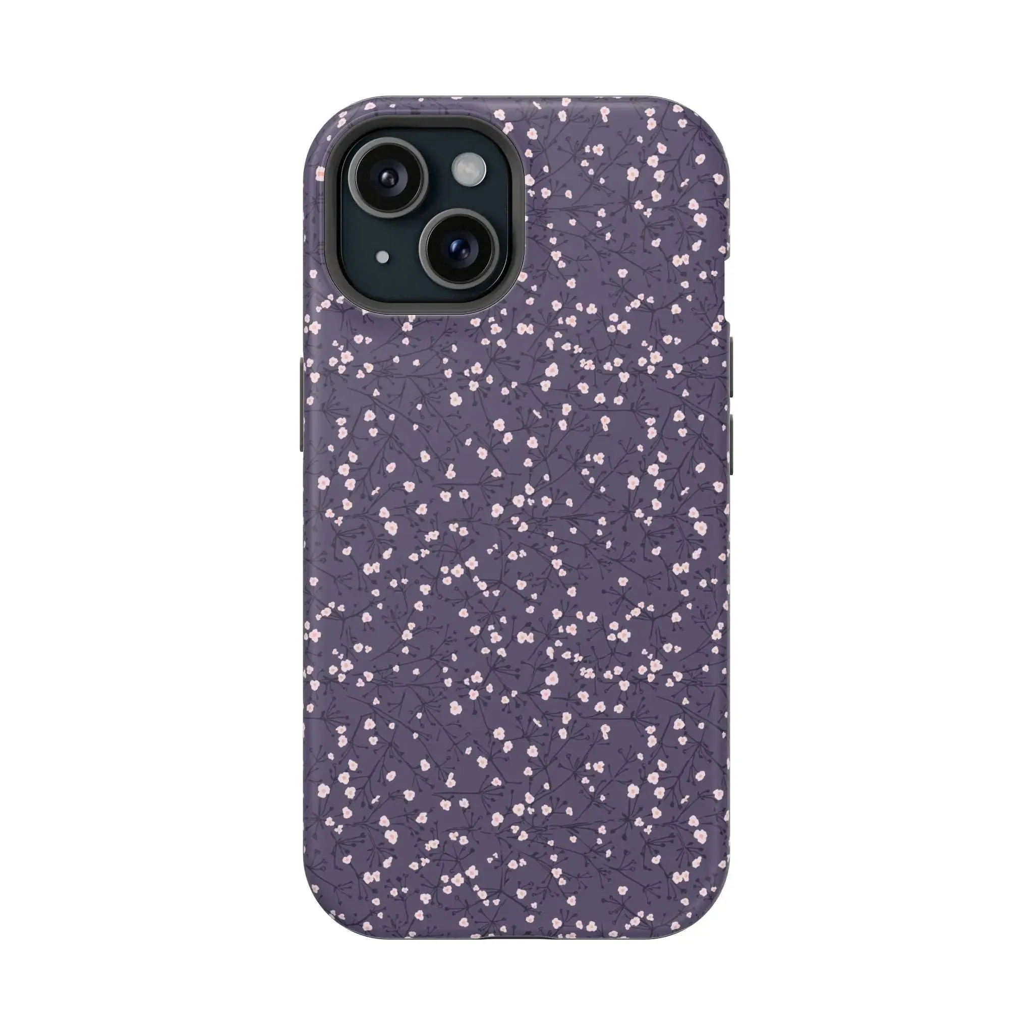 Cherry Petals | Blue Floral Case