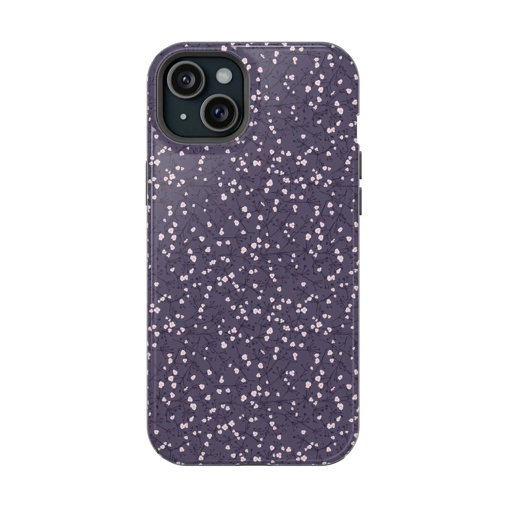 Cherry Petals | Blue Floral Case