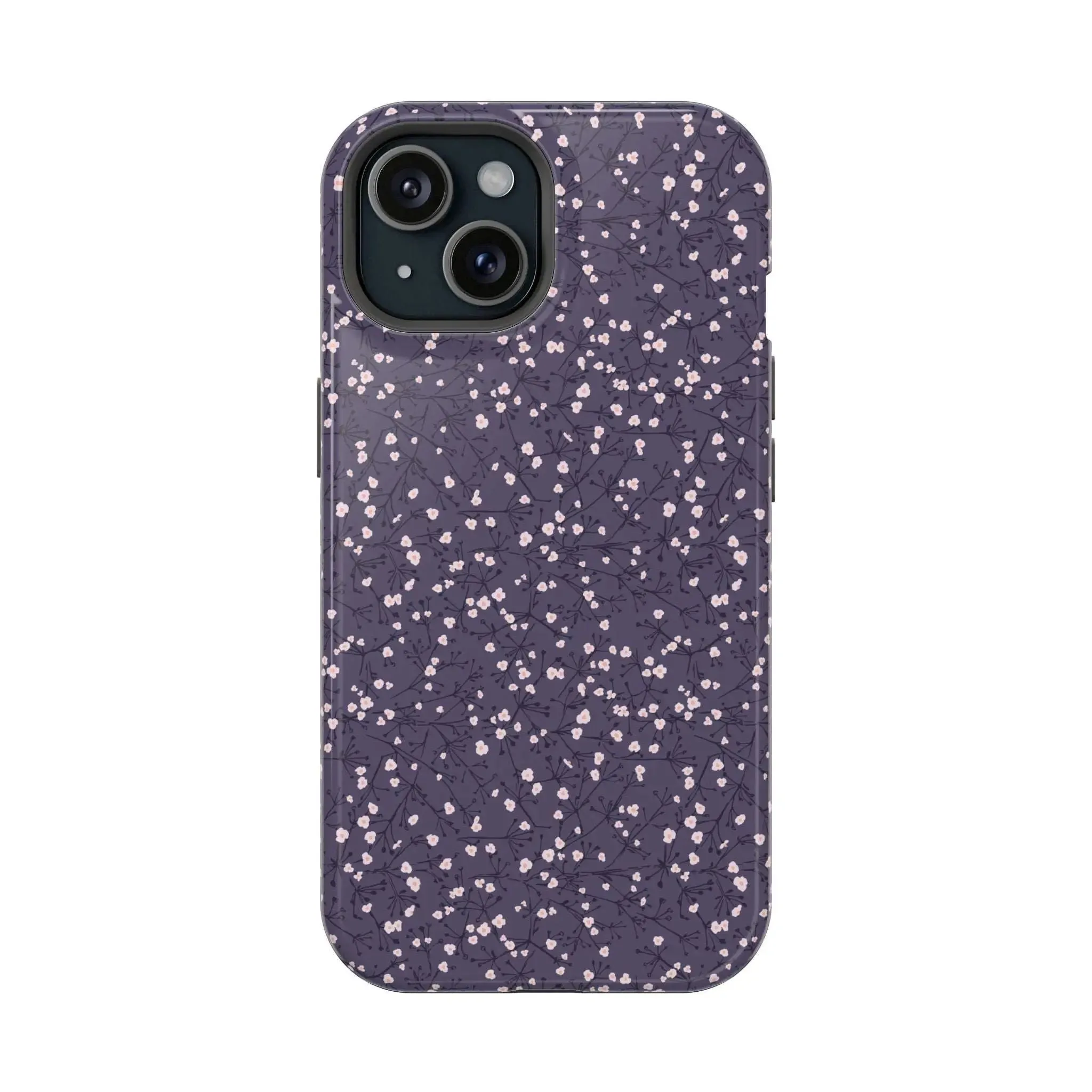 Cherry Petals | Blue Floral Case