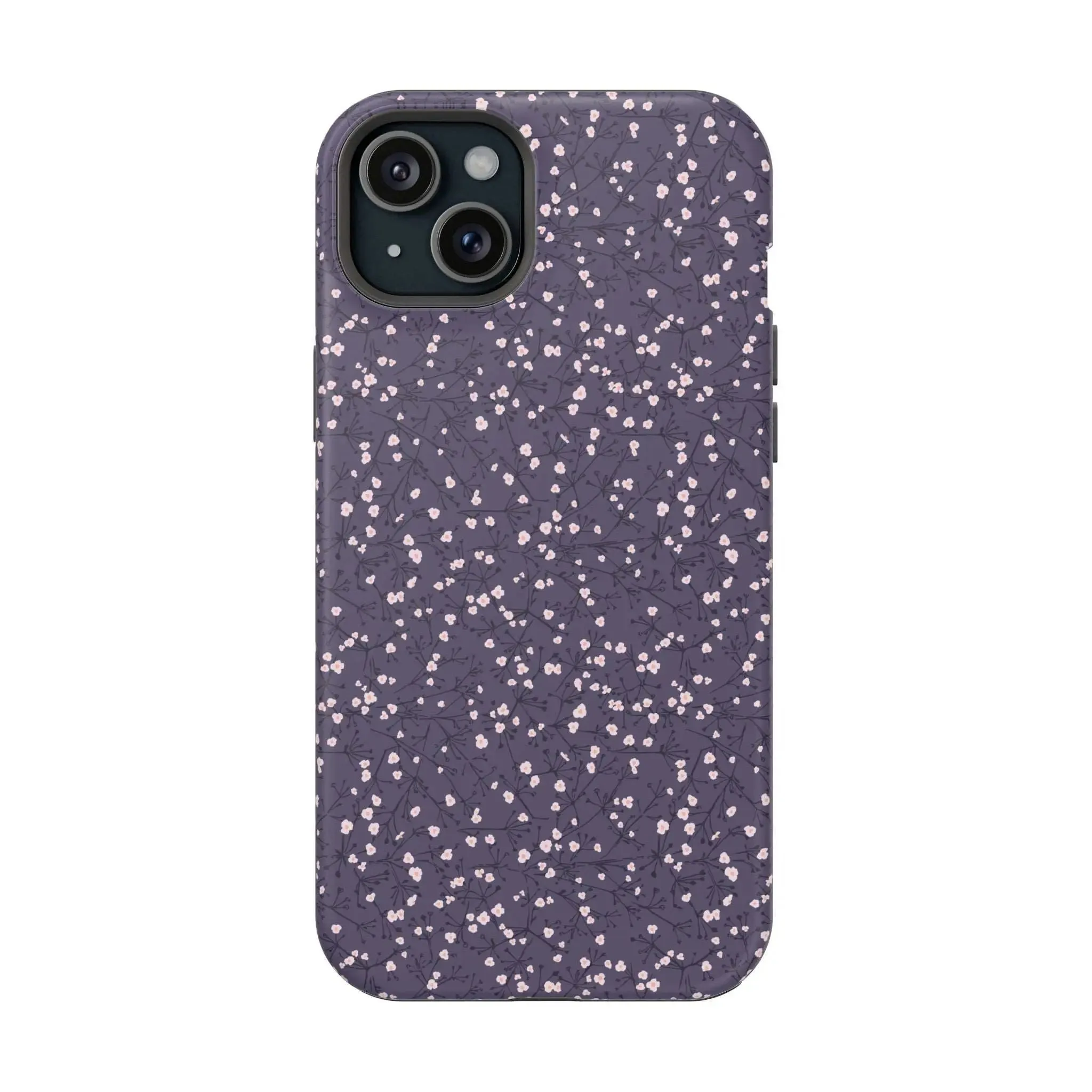 Cherry Petals | Blue Floral Case