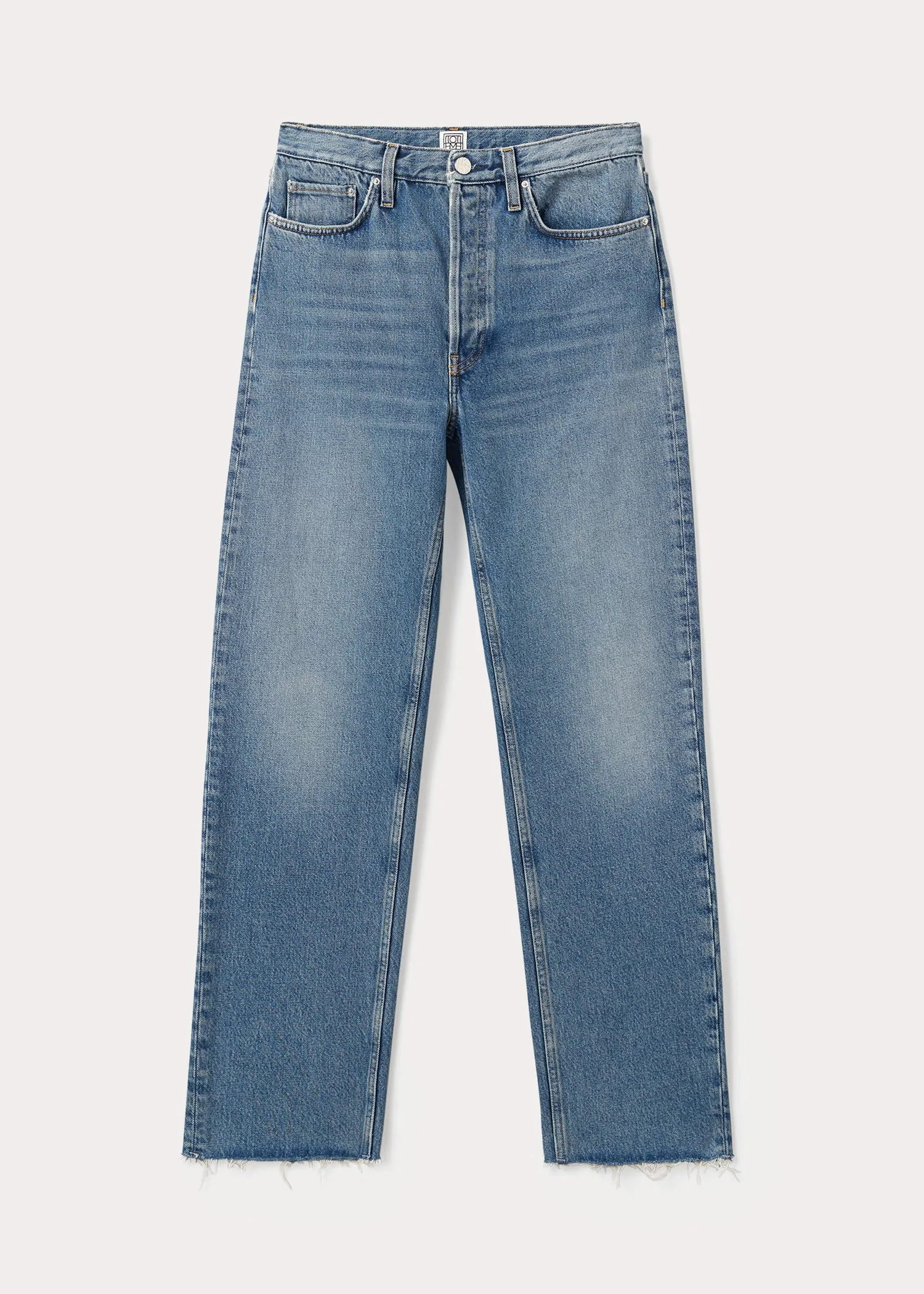 Classic cut denim vintage wash