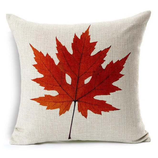 Classical Leaves From Close to Nature Pillow Case