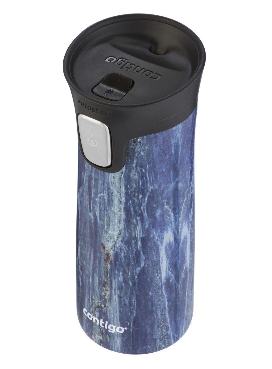 Contigo Pinnacle Vakumlu Couture Blue State Termos Matara Tek El Bas  420ml