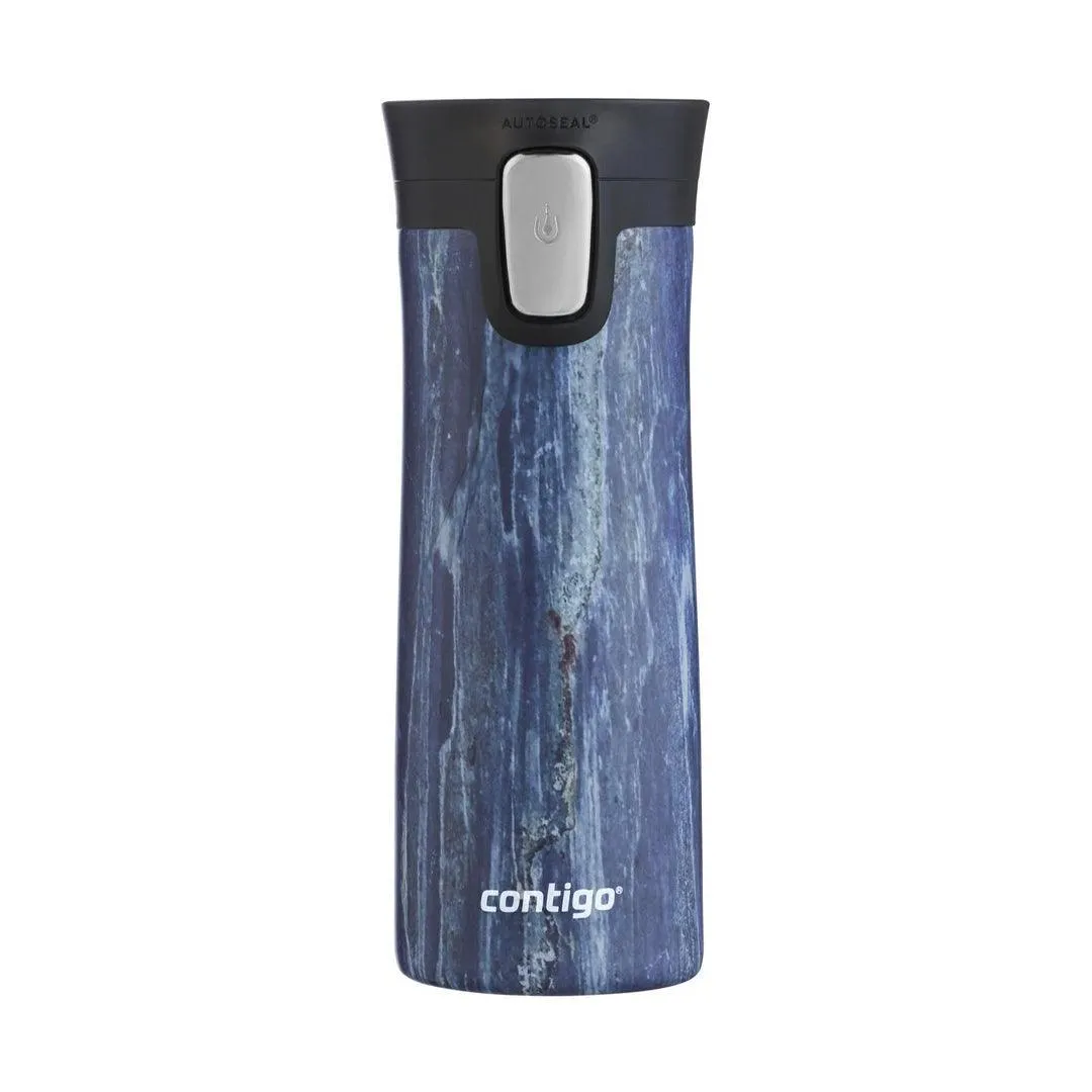 Contigo Pinnacle Vakumlu Couture Blue State Termos Matara Tek El Bas  420ml