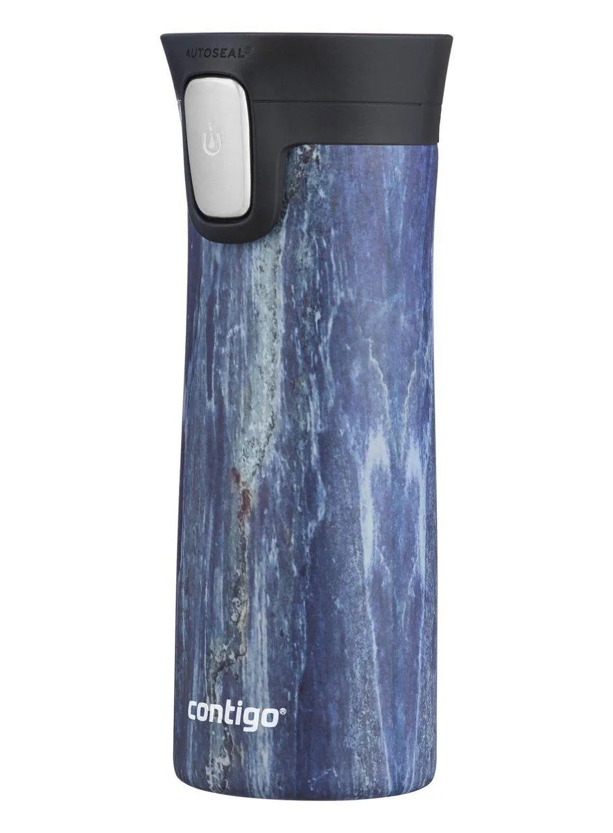 Contigo Pinnacle Vakumlu Couture Blue State Termos Matara Tek El Bas  420ml