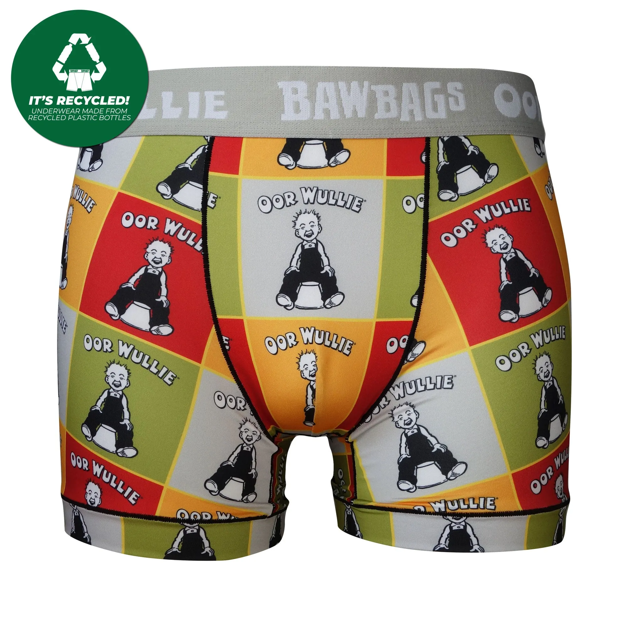 Cool De Sacs Oor Wullie Bucket Technical Boxer Shorts