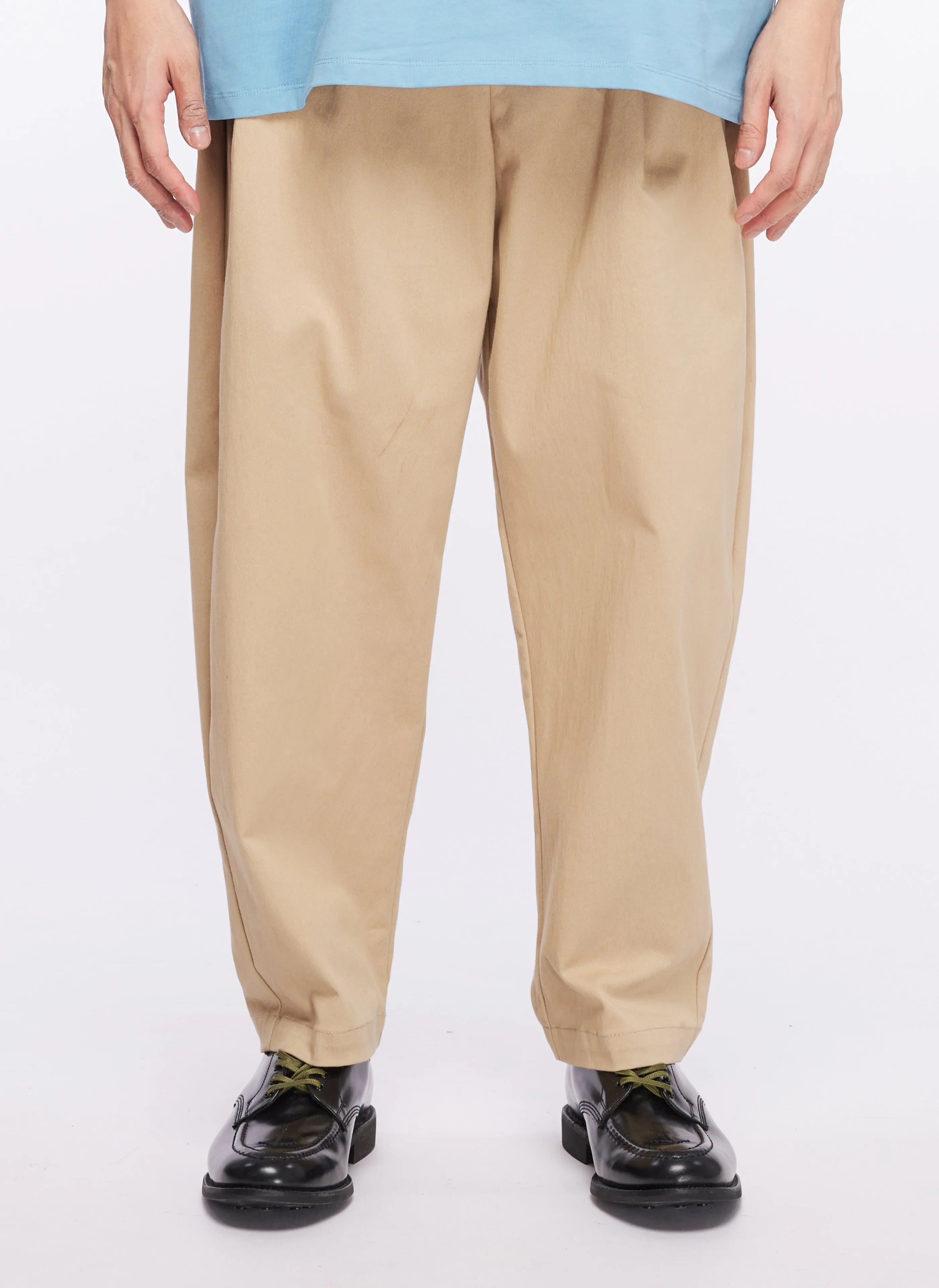 Cordura Cotton Nylon Wide Tapered Pants (P-12)