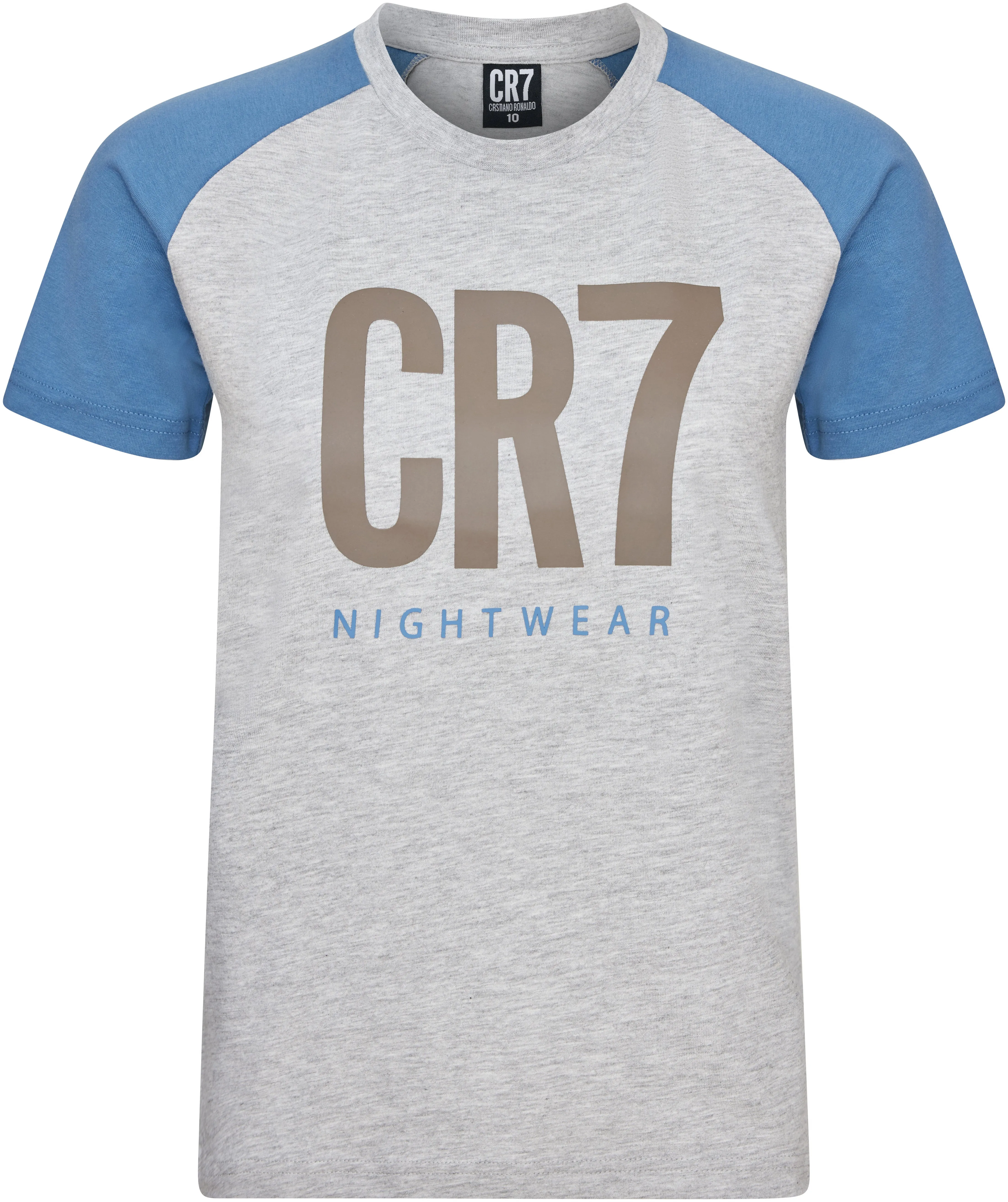 CR7 Boy's Loungewear, Pajama Set - Shorts, Short Sleeve