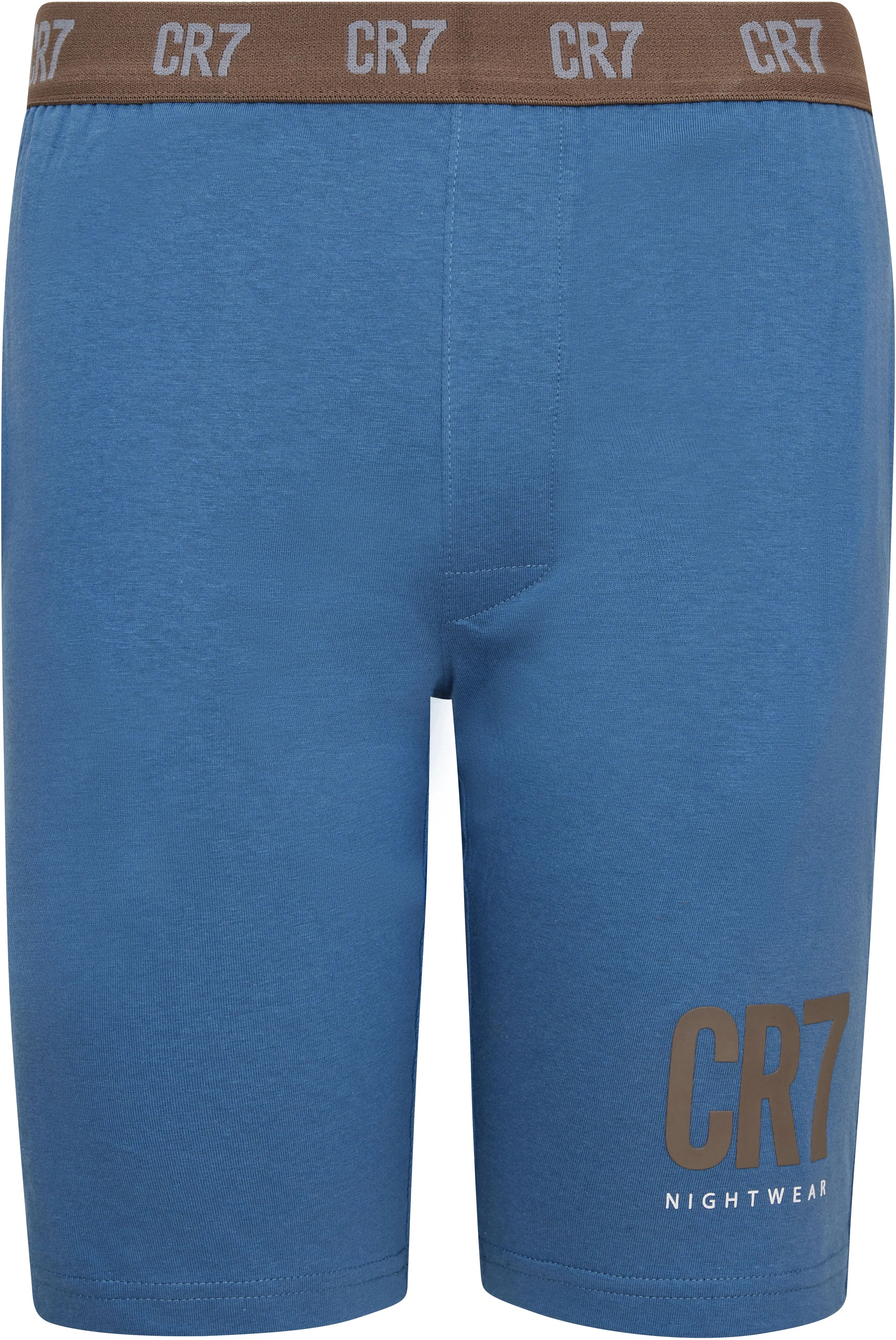 CR7 Boy's Loungewear, Pajama Set - Shorts, Short Sleeve