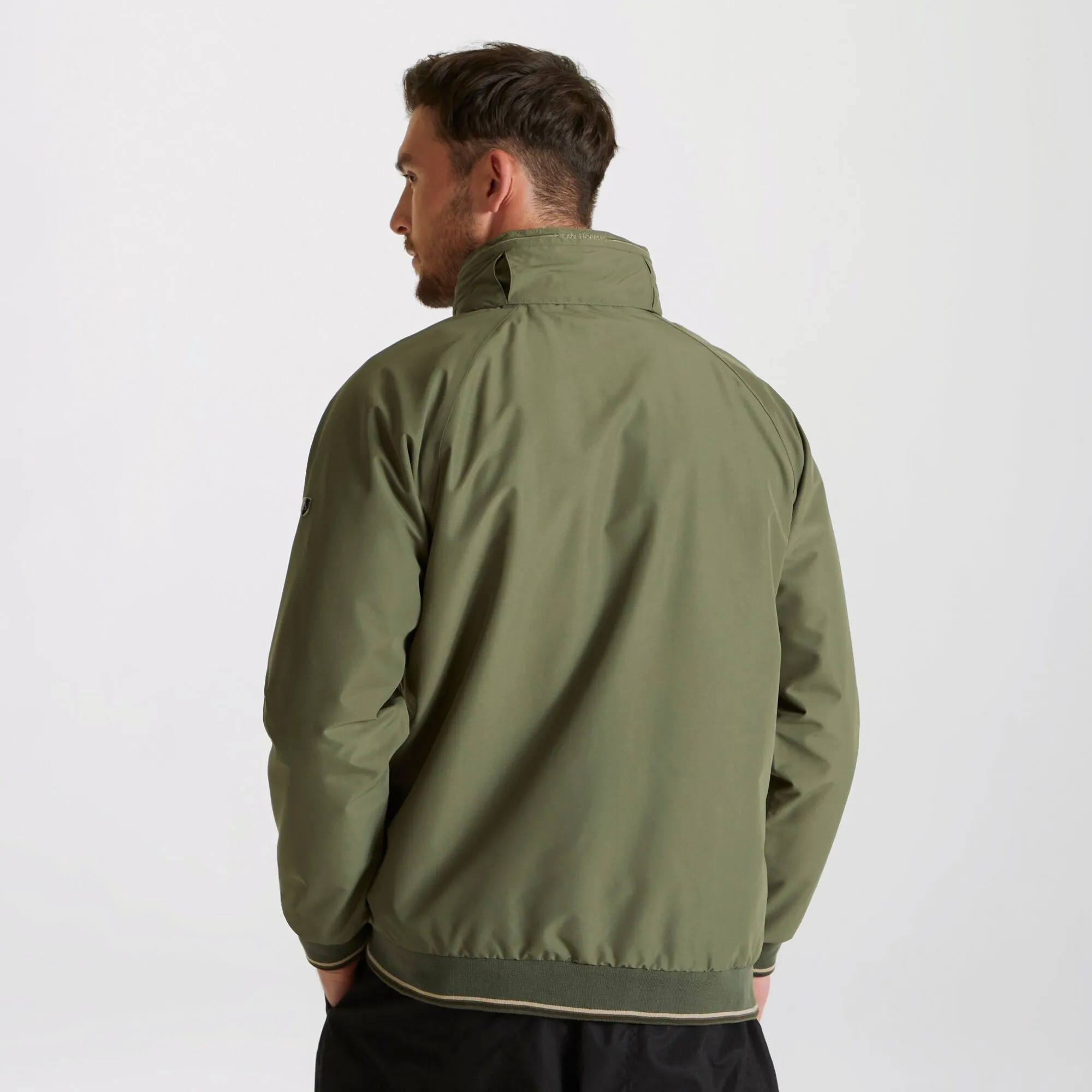 Craghoppers Mens Aiken Waterproof Jacket-GREEN