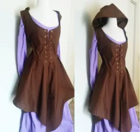 Custom Irish Dress with Hood