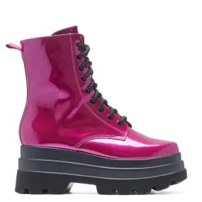 Deathwatch Trident Platform Boots - Candy Pink-Size 9-Clearance