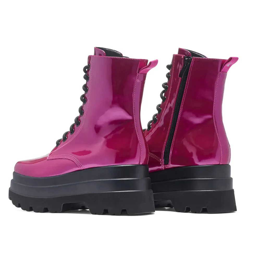 Deathwatch Trident Platform Boots - Candy Pink-Size 9-Clearance