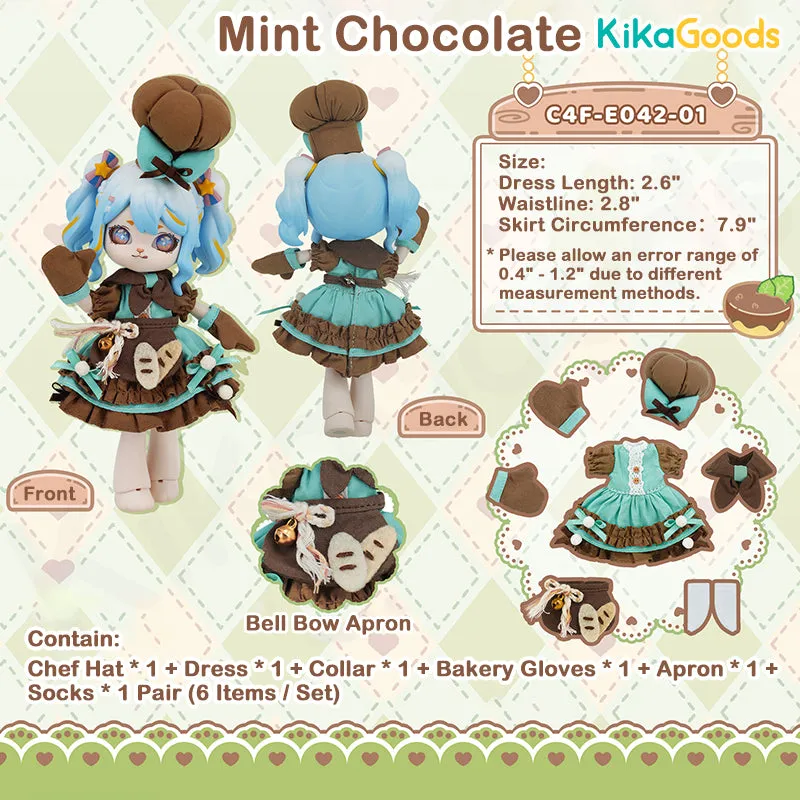 Dessert Series Mint Chocolate 1/12 BJD Clothing Set