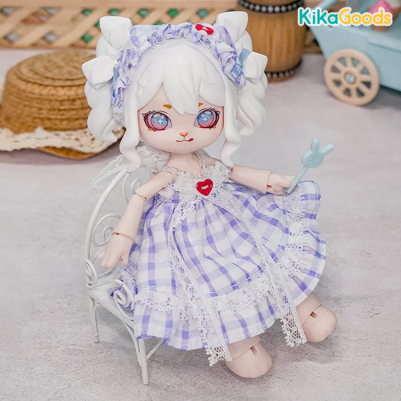 Dessert Series Square Coconut 1/12 BJD Limited Clothing Set