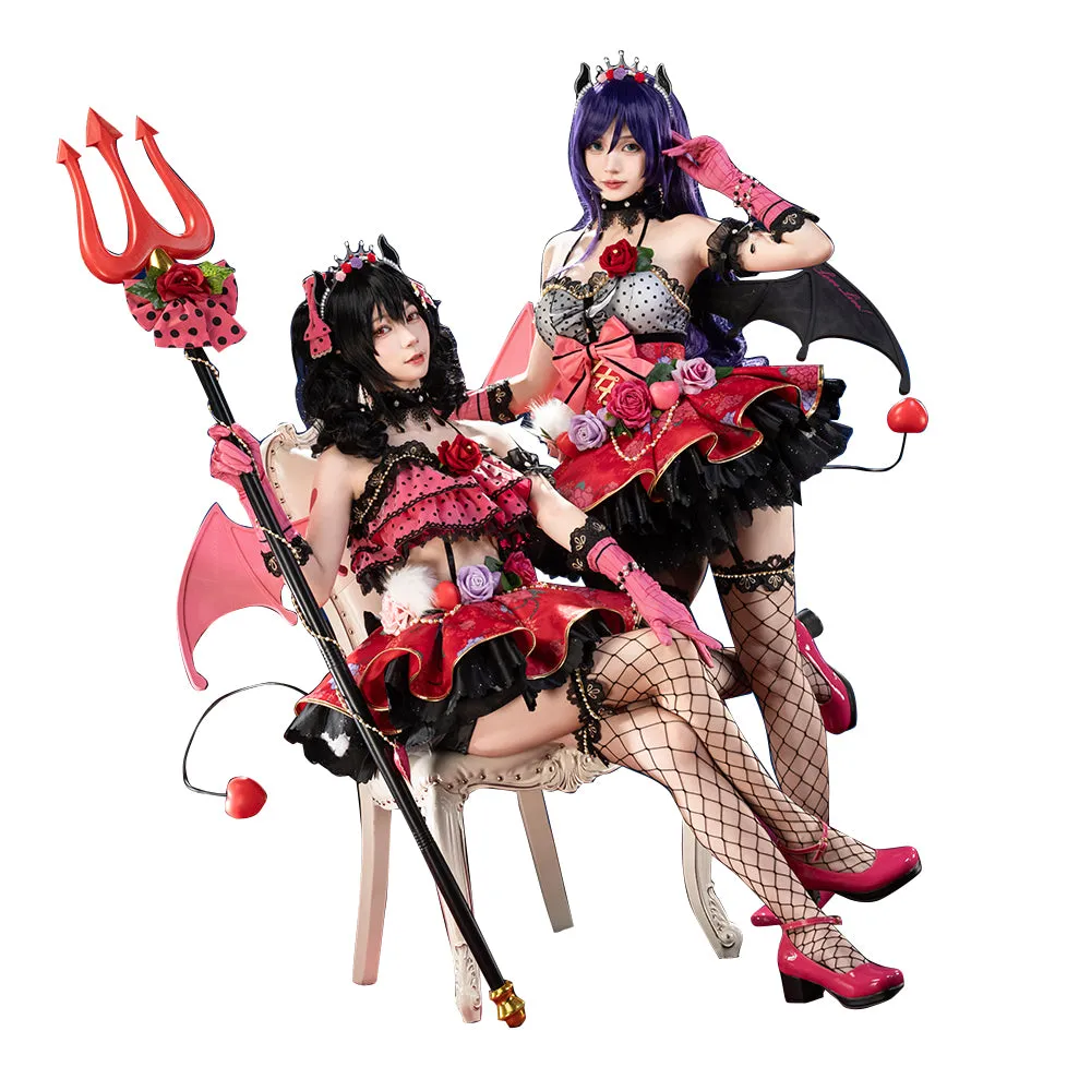 DokiDoki-SR Anime LoveLive Cosplay Love Live Little Devil Nico Yazawa / Nozomi Tojo Costume Halloween