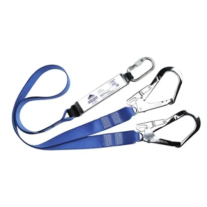 Double ended shock absorbing Lanyard Webbing 180cm  - FP51