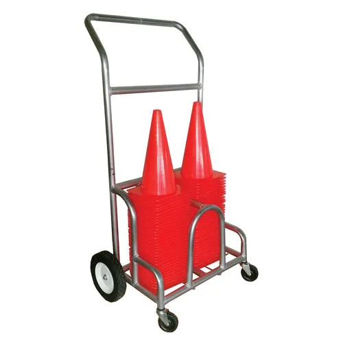 Double EZ-Roll Poly Cone Cart