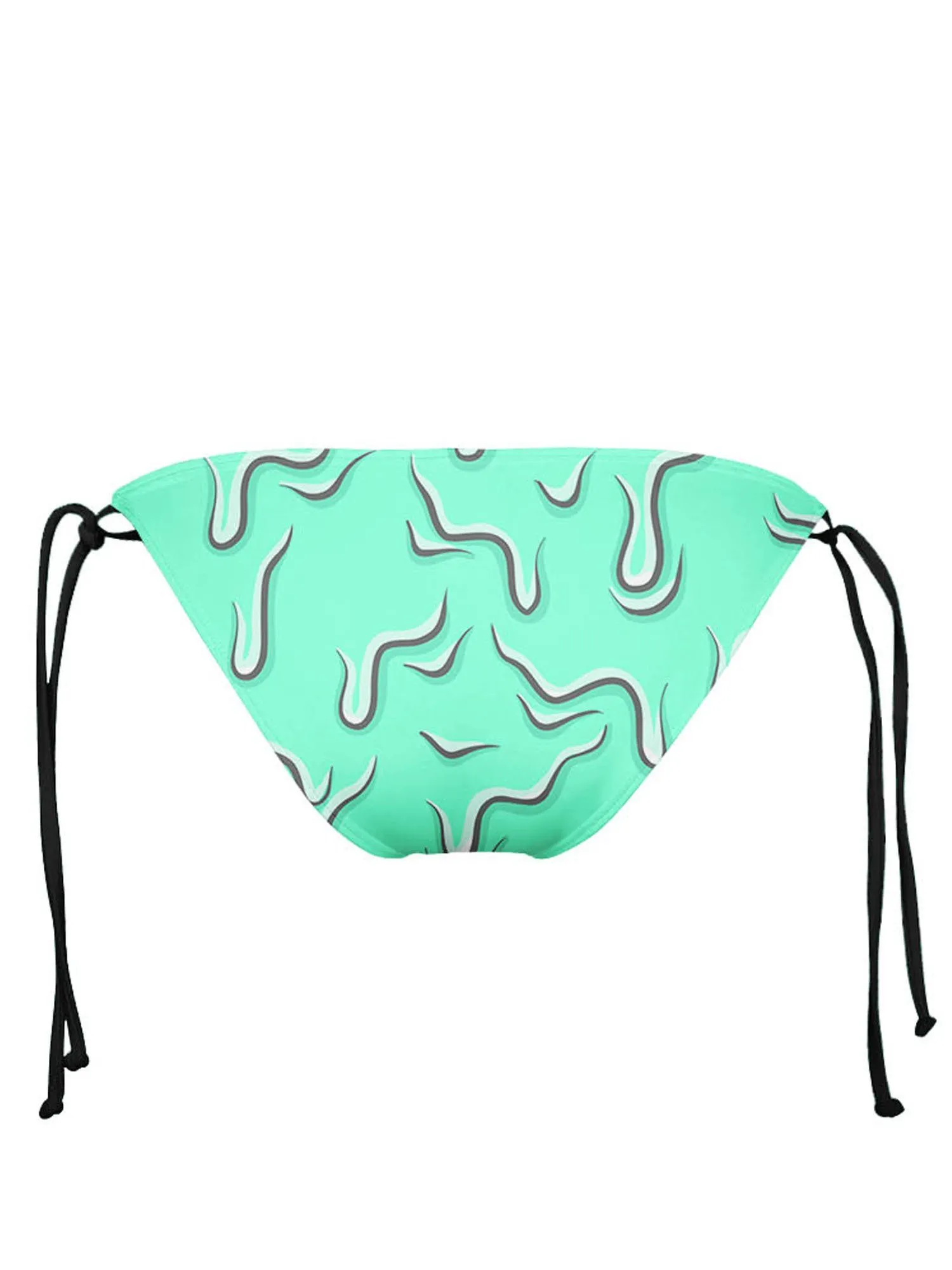 Drippy (Teal) Bikini Bottoms