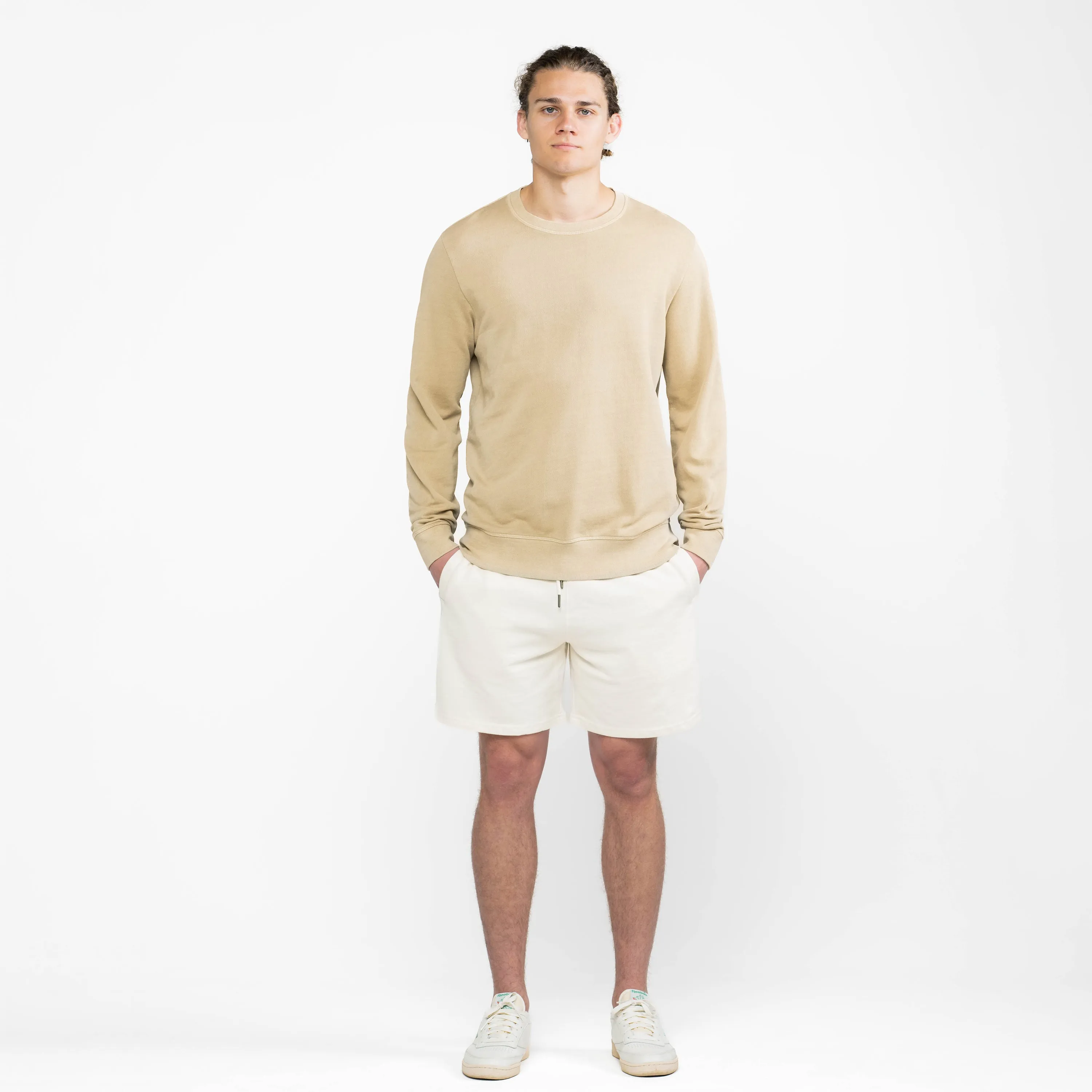 Dune Organic Cotton French Terry Crewneck Sweatshirt