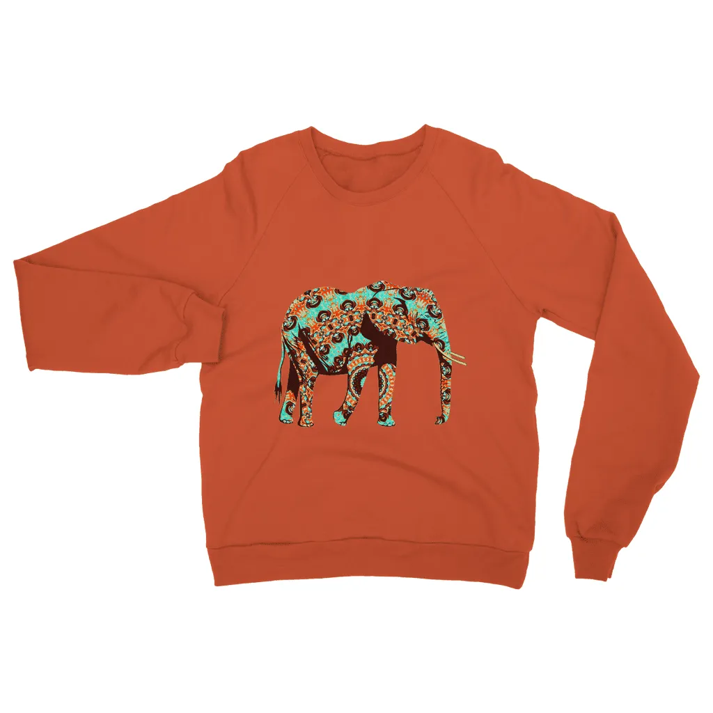 Elephant Heavy Blend Crew Neck Sweatshirt