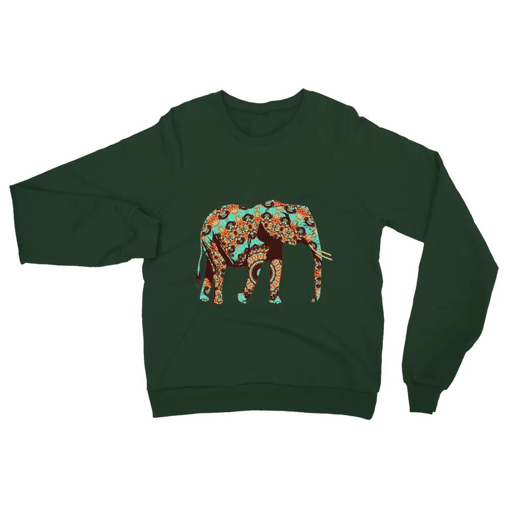 Elephant Heavy Blend Crew Neck Sweatshirt