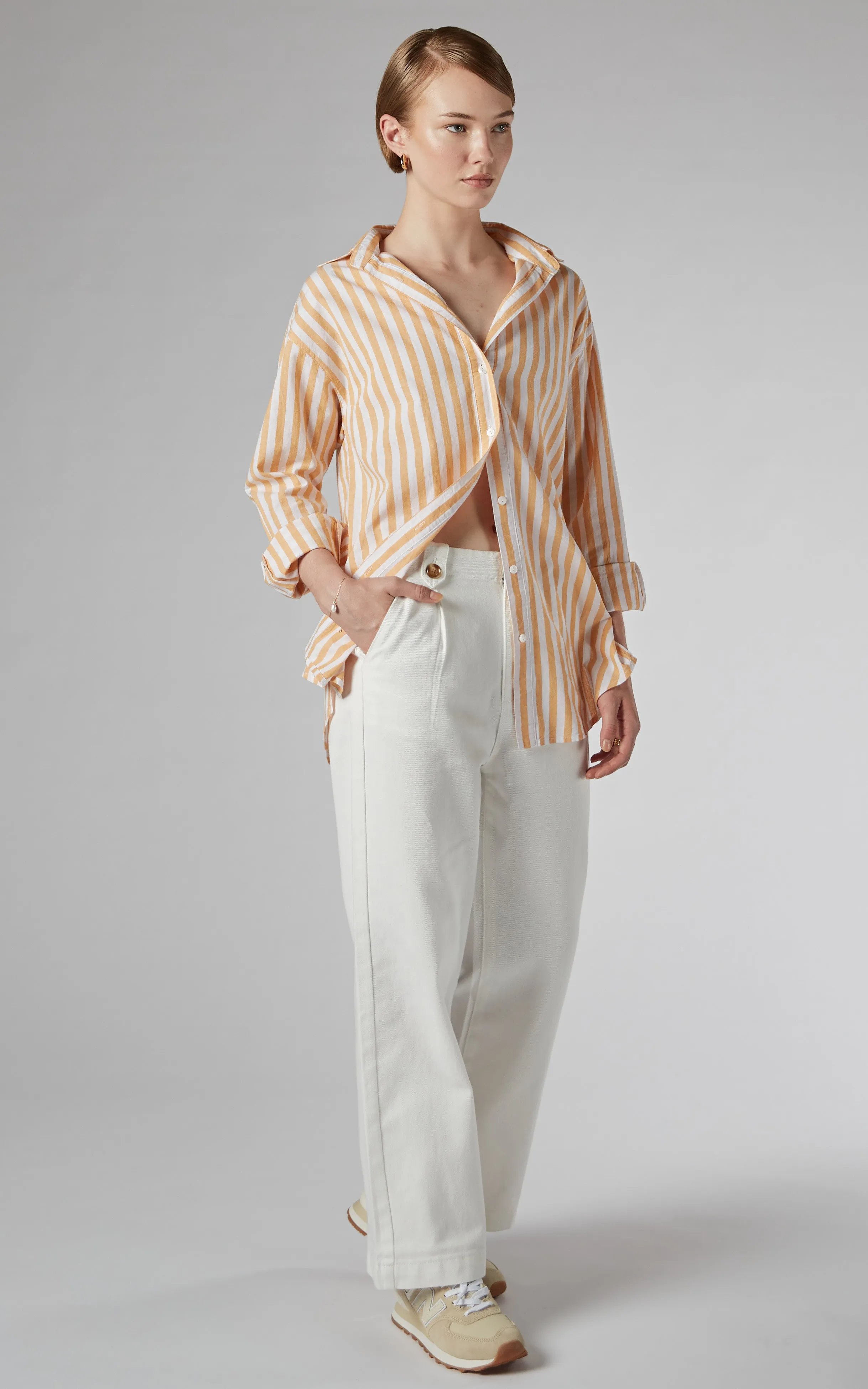 Finley Loose Stripe Shirt