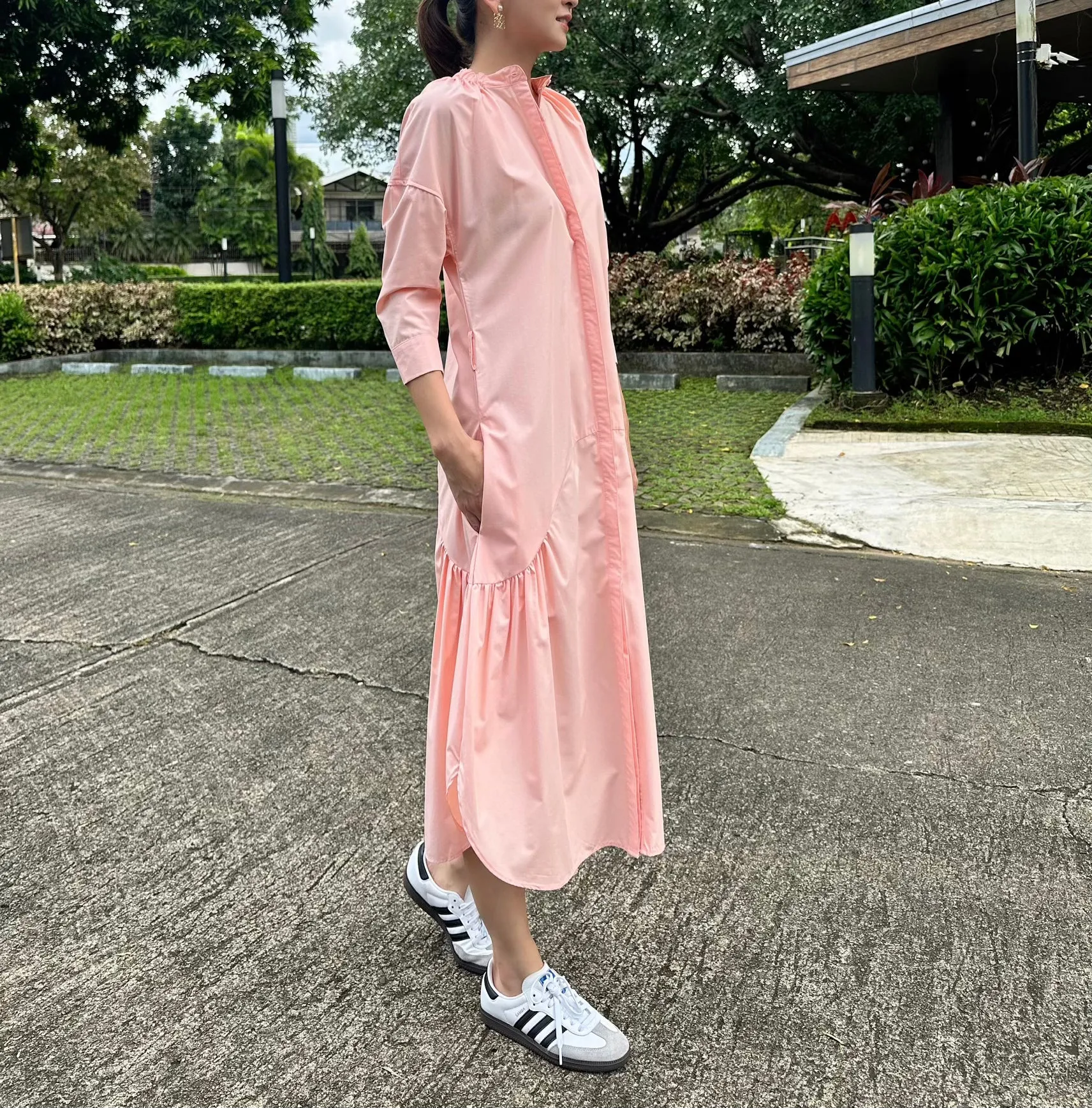 Flavie Dress in Pink