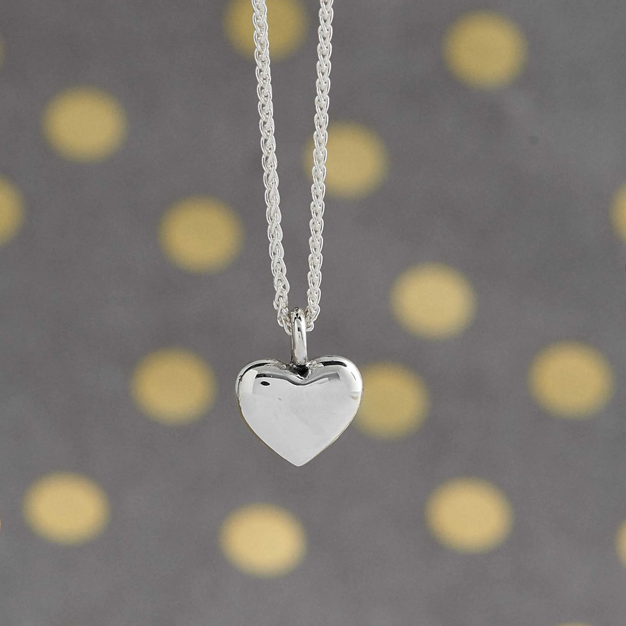 Forever Heart Silver Necklace