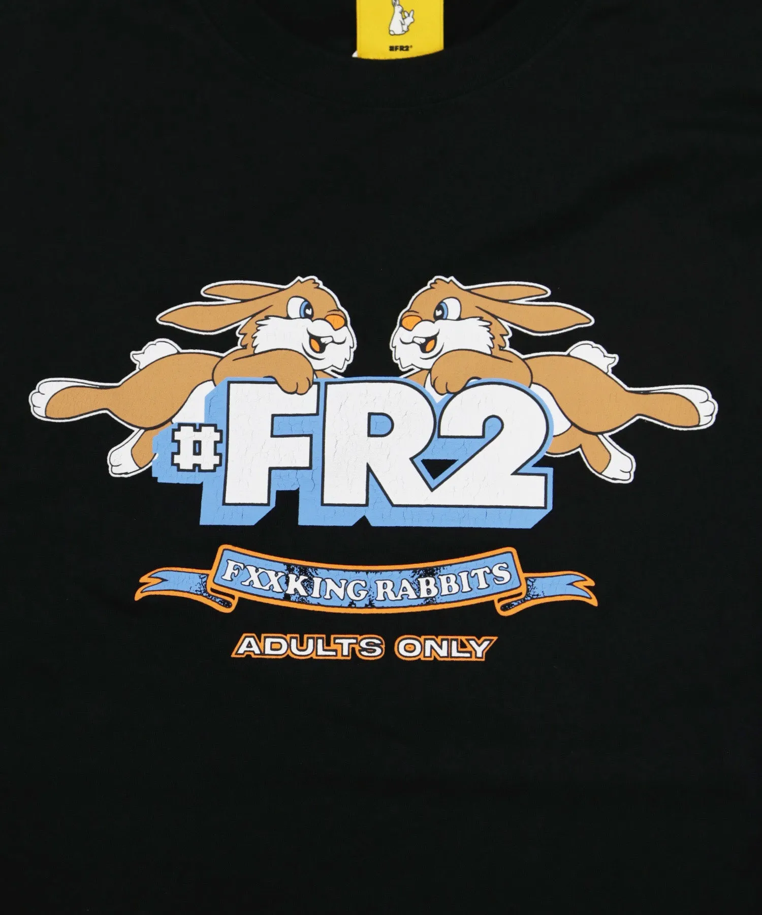 #FR2 RABBITS L/S T-SHIRT[FRC2981]-BLACK