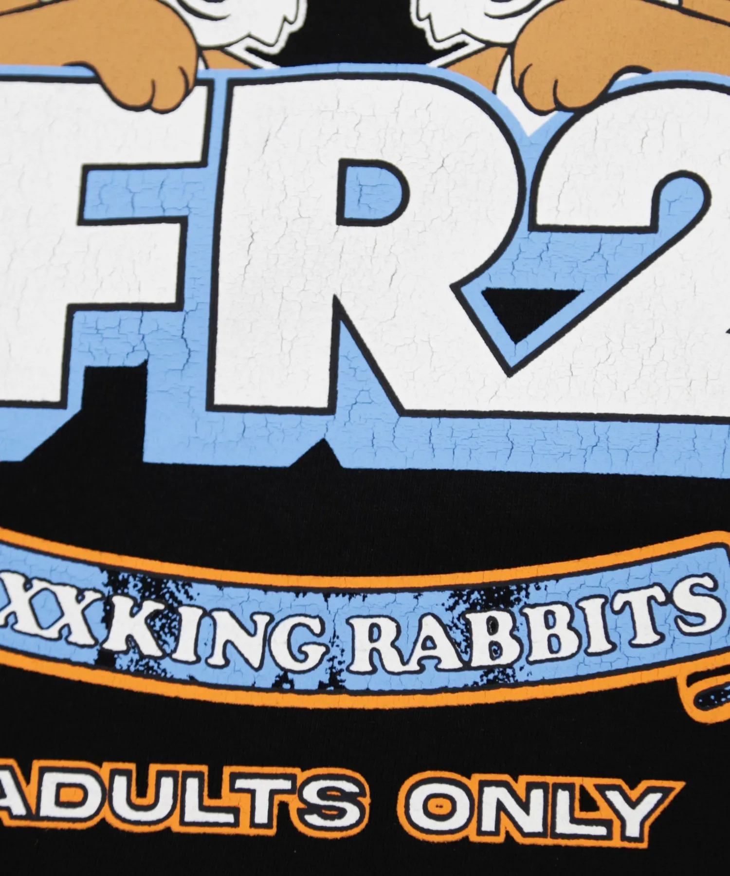 #FR2 RABBITS L/S T-SHIRT[FRC2981]-BLACK