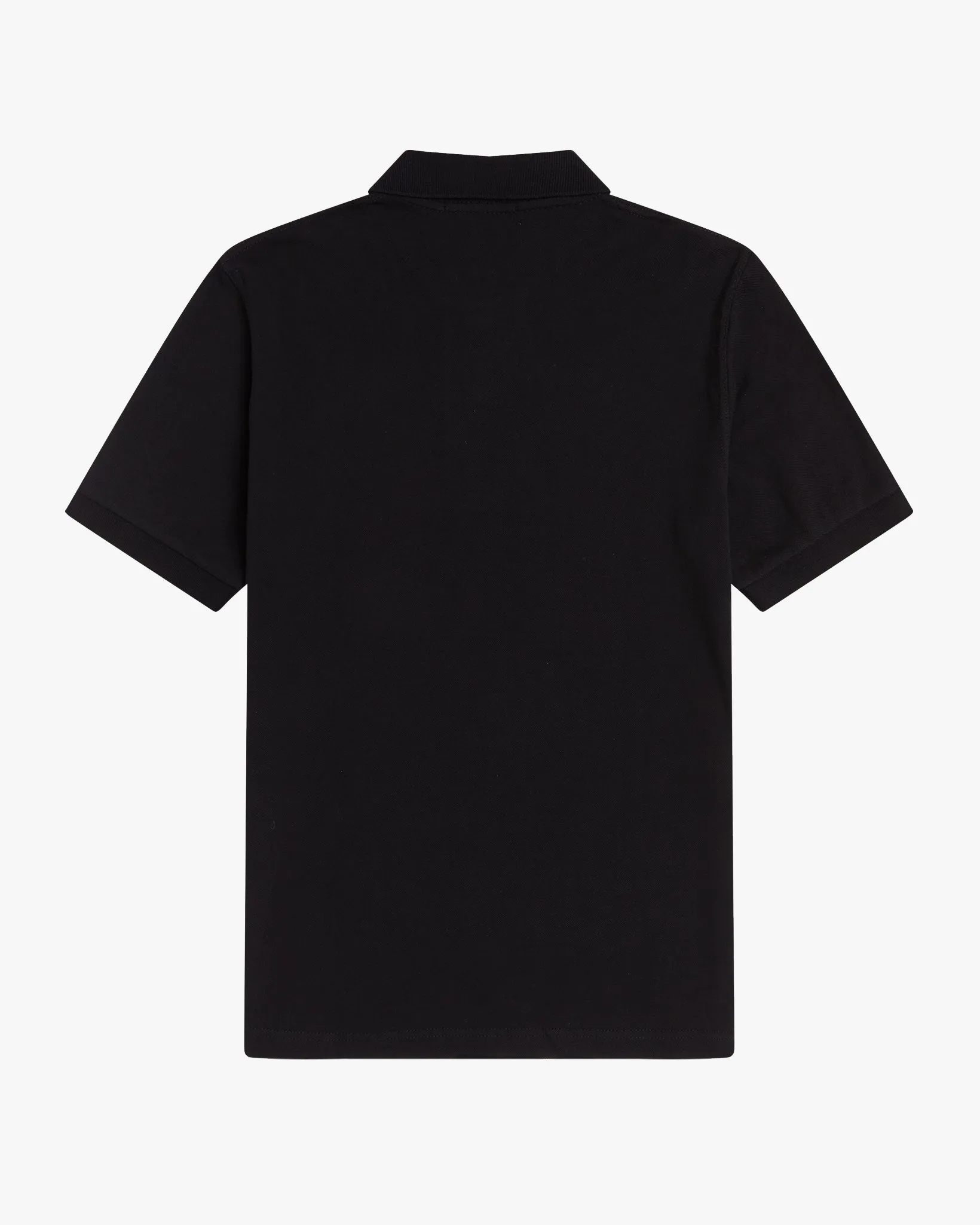 Fred Perry M3 Made In England Plain Polo Shirt - Black / Champagne