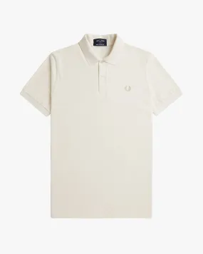 Fred Perry M3 Made In England Plain Polo Shirt - Ecru / Oatmeal