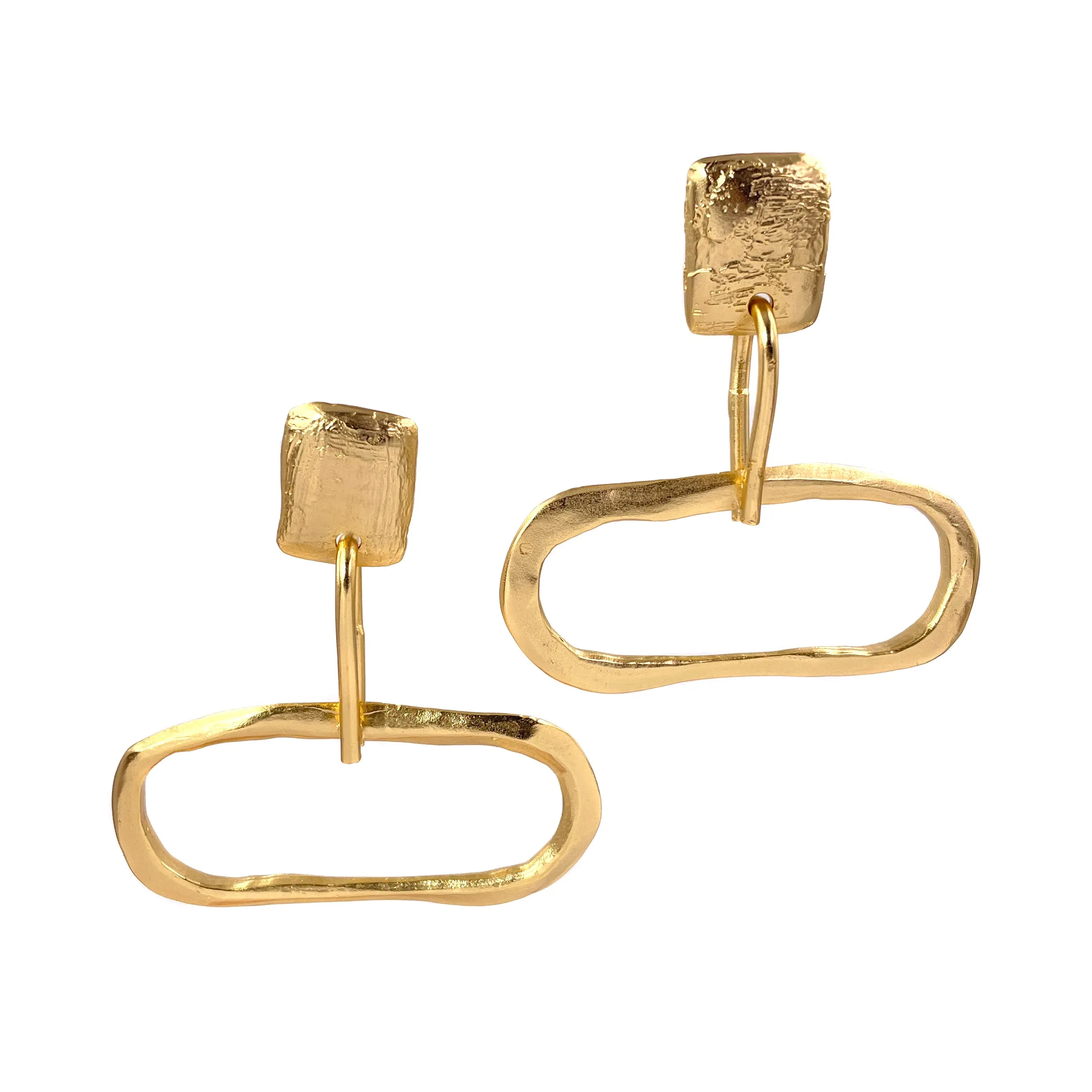 Gold to Me - Large Doorknocker Earrings