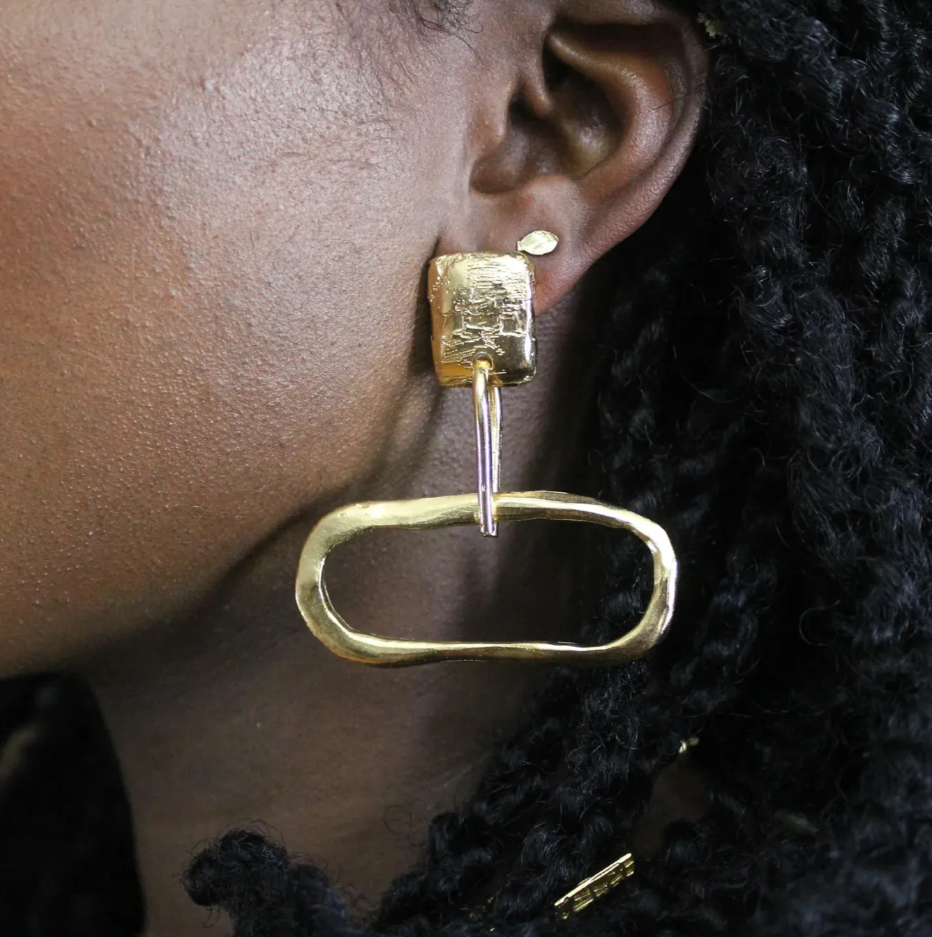 Gold to Me - Large Doorknocker Earrings