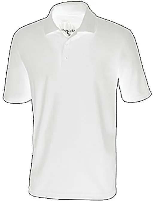 GREYSTONE 60/40 Big Tall Man PIQUE POLO SHIRT