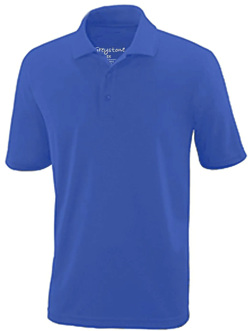 GREYSTONE 60/40 Big Tall Man PIQUE POLO SHIRT