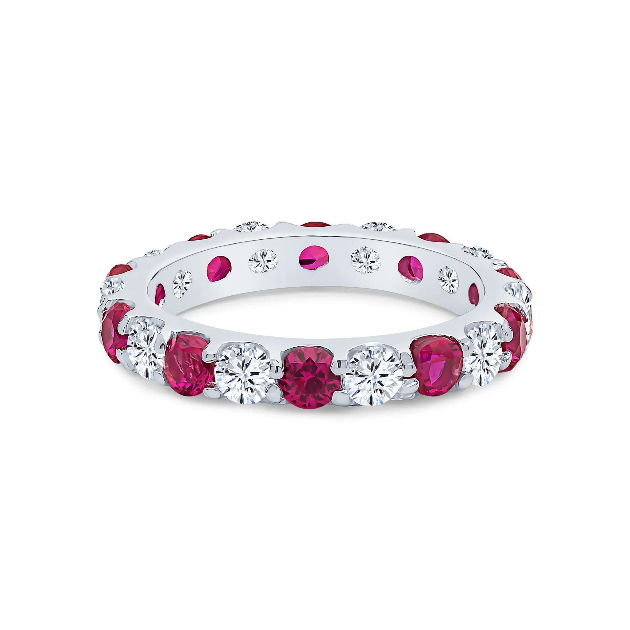 Harmonia Eternity Ring (Ruby)