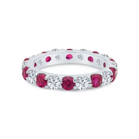 Harmonia Eternity Ring (Ruby)