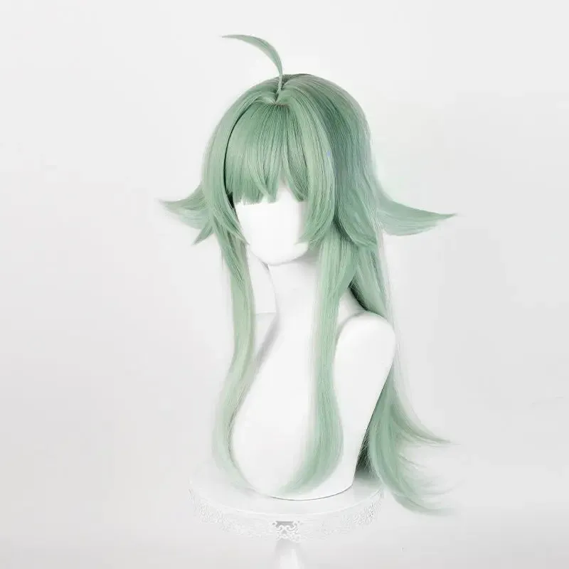 Honkai Star Rail Huohuo Green Cosplay Wig ON1306